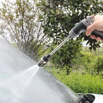 Садовый шланг высокого давления с регулируемым расходом воды, набор пистолетов с выдвижным стержнем для очистки 3