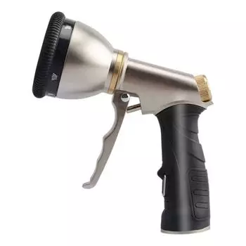 Садовый шланговый наконечник, прочный металлический шланговый наконечник с 9 режимами распыления, герметичный