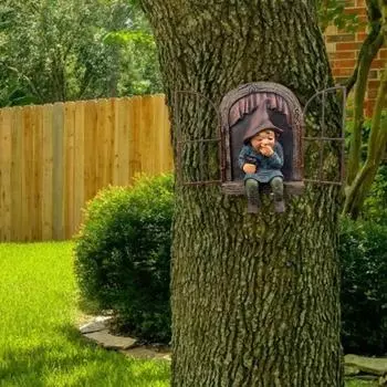 Садовый смоляной гном вуайерист гномы украшение для дома забавная статуэтка старик фея садовый орнамент аксессуары эльфы декор стола