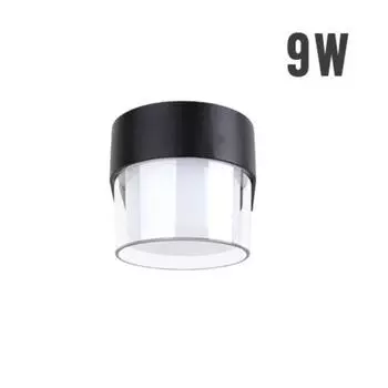 Садовый светильник, уличное освещение, 9 Вт, 18 Вт, светодиодный настенный светильник, водонепроницаемый, современный, в скандинавском стиле, настенные светильники для гостиной, крыльца Cold White