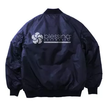 Saekano: How to Raise a Boring Girlfriend Fine blessing software (6 years later ver.) MA-1 Jacket/NAVY-XL