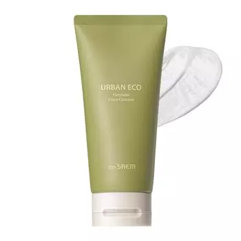 Saem Japan Official Urban Eco Harakeke Foam Cleanser 1082 Очищающая пенка для лица