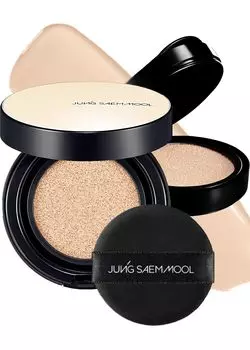 SAEM MOOL Essential Skin Nuder Long Wear Cushion с запасной базой под макияж [JUNG Official] [JUNGSAEMMOOL] (Тональный крем, основа, крем, макияж,