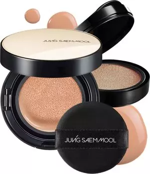 SAEM MOOL Japan Skin Nuder Cushion с запасной основой под макияж Корейская [JUNG Official] SPF50+/PA+++ (Розовый свет) [ДЖУНГСЭММУЛЬ] (Подушка-основа, основание,