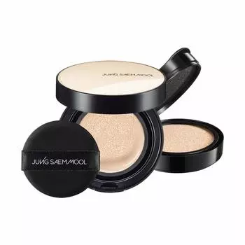 SAEM MOOL Official Skin Nuder Cushion с запасной базой под макияж, корейская [JUNG Japan] SPF50+/PA+++ (Справедливая) [ДЖУНГСЭММУЛЬ] (Тональный крем-кушон, основа, крем,