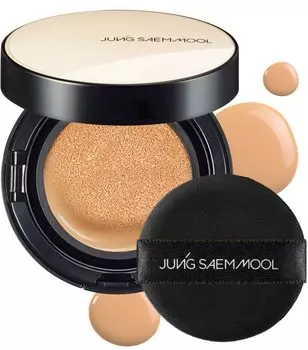 SAEM MOOL Skin Nuder Cushion База под макияж Корейская [JUNG Official] SPF50+/PA+++ (Этот продукт) Эксклюзив Amazon [JUNGSAEMMOOL] (Диванная подушка