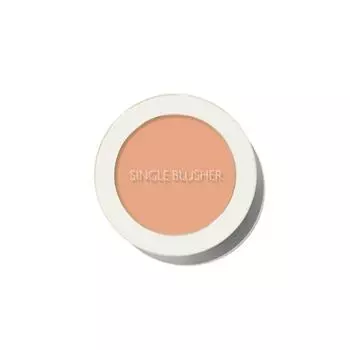 Saemmul Single Blusher, CR06 Desert Peach, 1 piece, adheres smoothly and creates a vibrant complexion