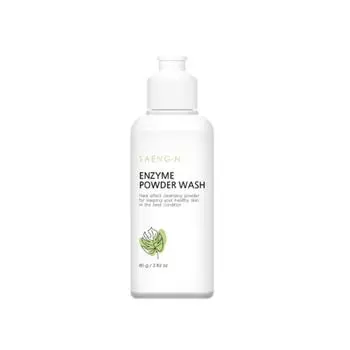 Saeng& Enzyme Powder Wash Foam Очищающая пенка для умывания для всех типов кожи с ферментами 80 г, 1 шт.