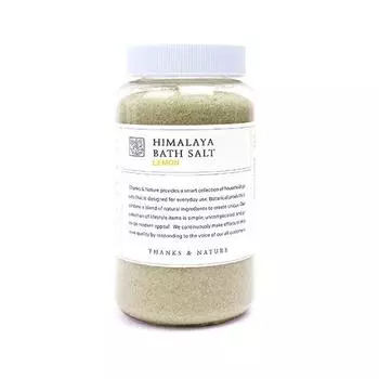 Saengsnature Гималайская соль для ванн со вкусом лимона, 1200г, 1 шт.