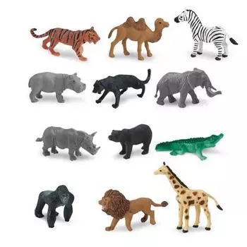 Safari LED Wild Tube Figure Wild 695004, популярные игрушки в Корее