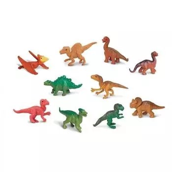 Safari Ltd Baby Dinosaur Tube Figure Dino Babies 680104, популярные игрушки в Корее