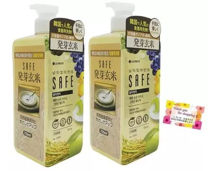 Safe Germinated Brown Rice Dish Detergent Contains Ingredients Derived from Natural Oils and Fats 725ml of [Summary Product] [Set 2]