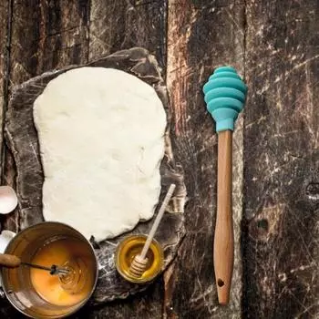 Safe Honey Grip Длинная рукоятка Эргономичное долговечное антипригарное покрытие синий