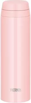 safe Thermos Water Bottle Vacuum Insulated Mobile Mug 500ml Shell Pink SPK [Dishwasher model] JOR-500