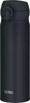 safe Thermos water vacuum insulated cell phone black removable spout for easy lightweight stainless steel heat and cold [Dishwasher model] bottle,