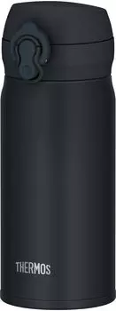 Безопасный термос для воды с вакуумной изоляцией для сотового телефона черного цвета со съемным носиком для легкого нагрева и охлаждения из нержавеющей стали [модель для посудомоечной машины] бутылка,