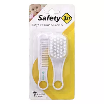 Safety 1st, первый набор щетки и расчески для малыша, 2 предмета