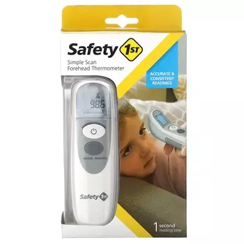 Safety 1st, простой сканирующий лобный термометр, 1 шт.