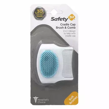 Safety 1st, щетка и расческа с крышкой-стойкой, 1 шт.
