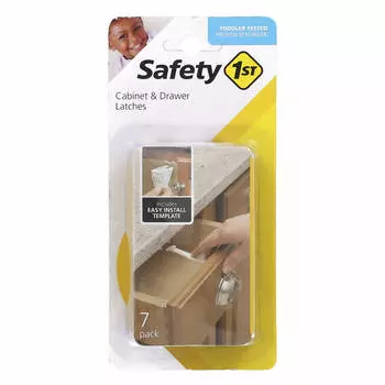 Safety 1st, защелки для шкафов и ящиков, упаковка из 7 шт.