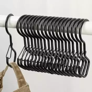 Safety Buckle S Shaped Hooks Windproof S Hook for Hanging Plants Coffee Cups Home Kitchen Storage Racks Clothes Towels S Hooks