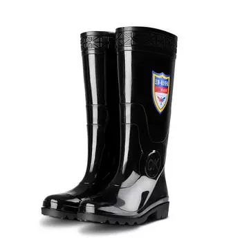 Safety Gumboots, Rubber Rainboots, Cheap PVC Wellington Rain Boots with Factory Price and Fast Delivery 40 чёрный