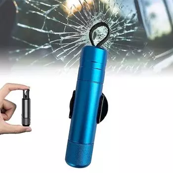 Safety Hammer & Seatbelt Cutter, 2 In 1 Car Window Breaker Seatbelt Cutter Glass Window Breaker Under Water