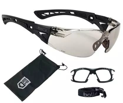 SAFETY Rush Plus BSSI набор [Volley] 4 предмета (корпус защитных очков/комплект прокладок/мешочек BSSI/оригинальная ткань) (Комплект BSSI из 4 предметов, CSP)