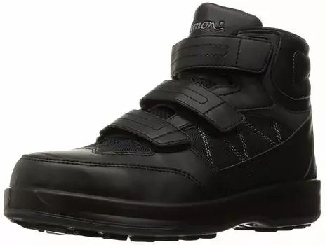 Safety Shoes JSAA Standard Slip Resistant Oil Resistant Mesh High Cut Safety Sneakers SL28 Black cm 3E [Simon] 24.5 чёрный