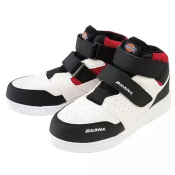 Safety shoes with two Velcro shock steel toe oil resistant safety sneakers W cm [Dickies] straps, lightweight, absorbing, cap, sole, D-3313, Magic, белый