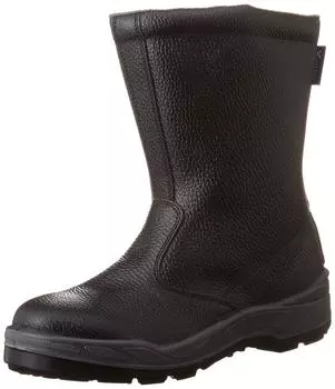 Safety Shoes Work Shoes 85024 Half Boots JIS Oil Resistant Shock Absorption Cushioning Reflective Material Black [Xebec] 27.0cm чёрный