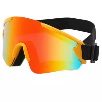 Safety Winter Anti-Fog Glasses Anti-Fog Snowboard Skiing Glasses Racing Goggles Ski Goggles Woman style 5