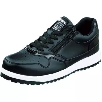 Safety Work 85118 Safety [Xebec] Shoes, Shoes, Shoes, Anti-Slip, Lightweight, Zipper, Black, 26.5cm