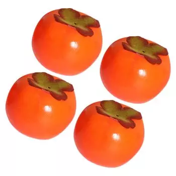 SAFIGLE Persimmon Ornament Food Sample Fruit Persimmon Food Sample Toy Fake Persimmon Simulation Persimmon Real Fruit Model Fruit Ornament Ornament оранжевый