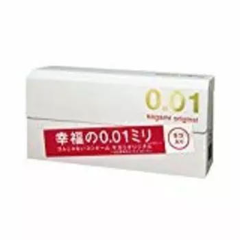 Sagami Rubber Industries Sagami Original 5 шт. Презервативы для мужчин, контрацептивы, набор из 5 шт. 0,01