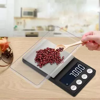 Sagit 0,01 грамм прецизионные ювелирные электронные цифровые балансировочные карманные весы 100 г One Size чёрный