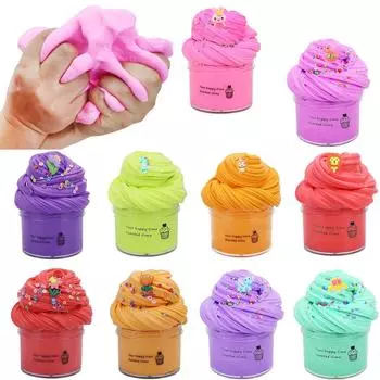 Sagit DIY поставки слизи фруктовая слизь ароматерапия давление детская слизь игрушка(70мл) One Size