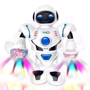 Sagit Fun Robot Танцы Детская электрическая универсальная легкая музыкальная модель игрушки