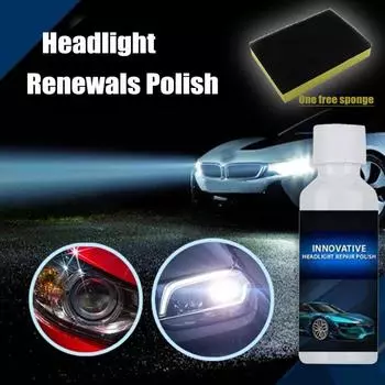 Sagit Headlight Renewals Польский автомобильный комплект для очистки фар, 20 мл One Size