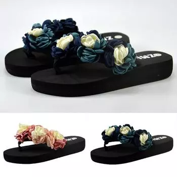 Sagit/женские тапочки с плоской подошвой, сандалии для дома, ванной, пляжные шлепанцы, обувь 36 синий