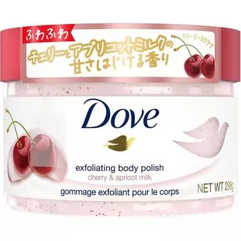 Сахар Unilever Розовый сливочный скраб Вишня-абрикос-молоко 298г