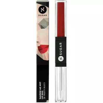 Сахарная косметика (Ржаво-красный)Матовая помада 2 в 1