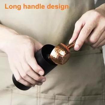 Сахарная ложка Изысканная ржавчина Без дерева Ручка Красивая элегантная противоскользящая кофейная ложка Бытовые принадлежности розового золота