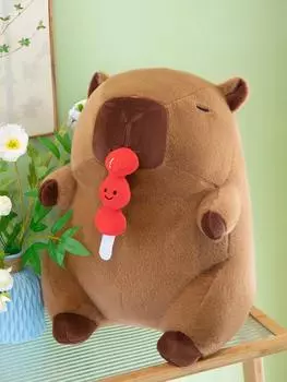 Сахарная тыква Капибара плюшевая игрушка кукла Капибара растягивающаяся уродливая милая кукла декоративная подушка кукла 30cm0.31kg