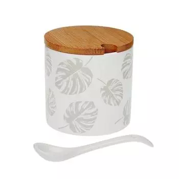 Сахарница Versa Shelly Серая, 8 x 8 x 8 см, керамика