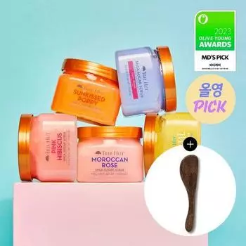 Сахарный скраб Tree Hut Shea 510 г, 16 видов, выберите 1 (шпатель специальный/отдельный предмет) [Single item] Desert Haze 510g
