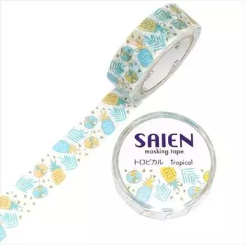 SAIEN Masking Tape Tropical Size 15mm x 10m UR-0191