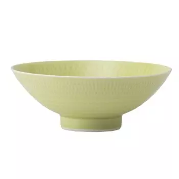 Saikai Pottery Hasami Ware Rice Tea Flat Tea Small Diameter Engraved Lemon 24365 (Saikaitoki) Bowl, Bowl, Bowl, Size, Approx. 12cm, Crest,