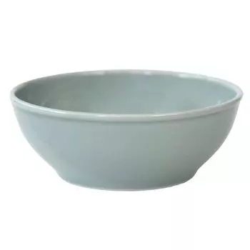 Saikai Pottery Hasamiyaki Common Bowl Dish Gray Approximately 15cm Diameter Microwave Dishwasher Safe Made in Japan 13227 (Saikaitoki)