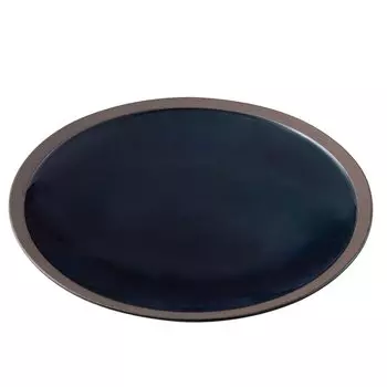 Saikaitoki Hasami Ware Tsutsuyama Taichi Kiln Тарелка для пасты Тарелка для карри 22 см Вечер Сделано в Японии 32063